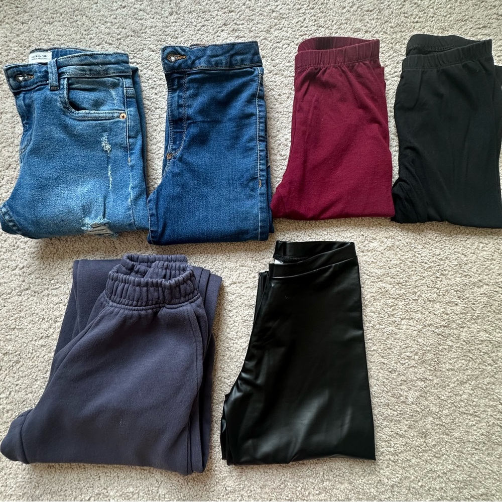 Girls Bottoms Haul Size 10 - 6 Pieces!